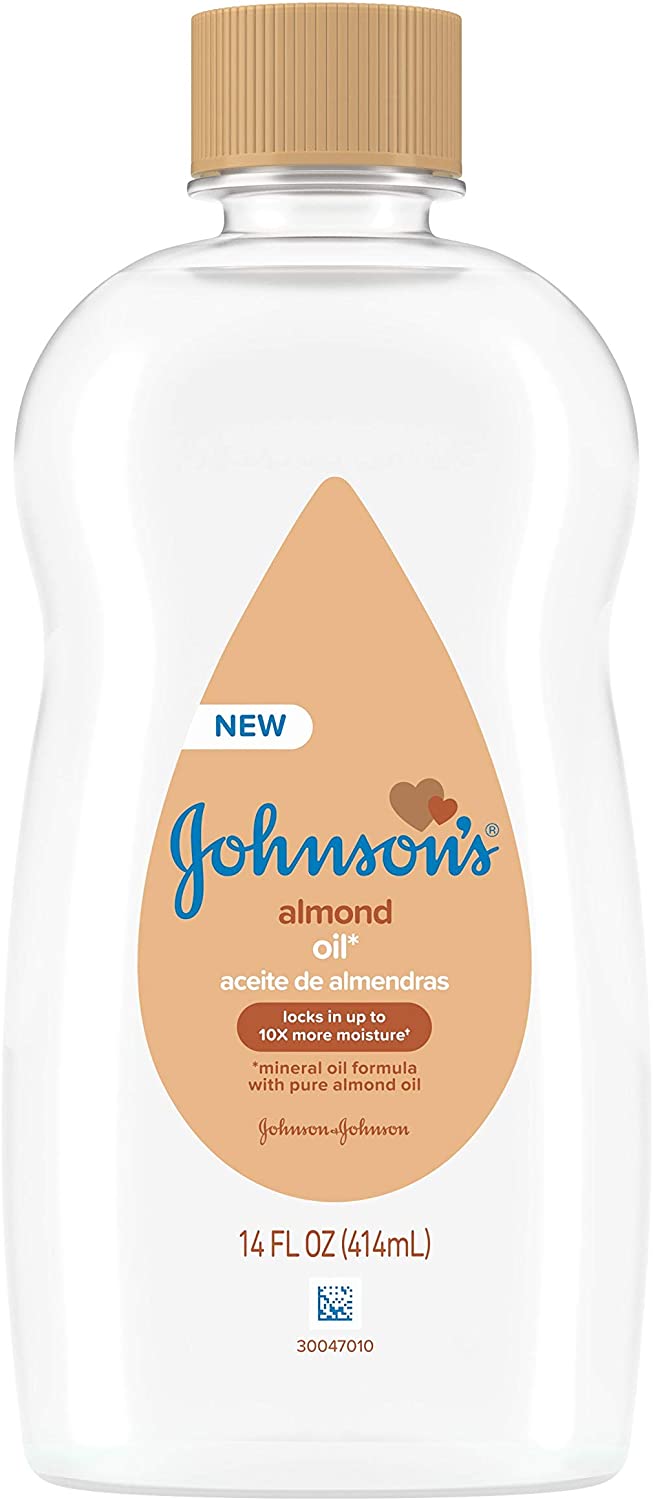Johnson's baby almond oil