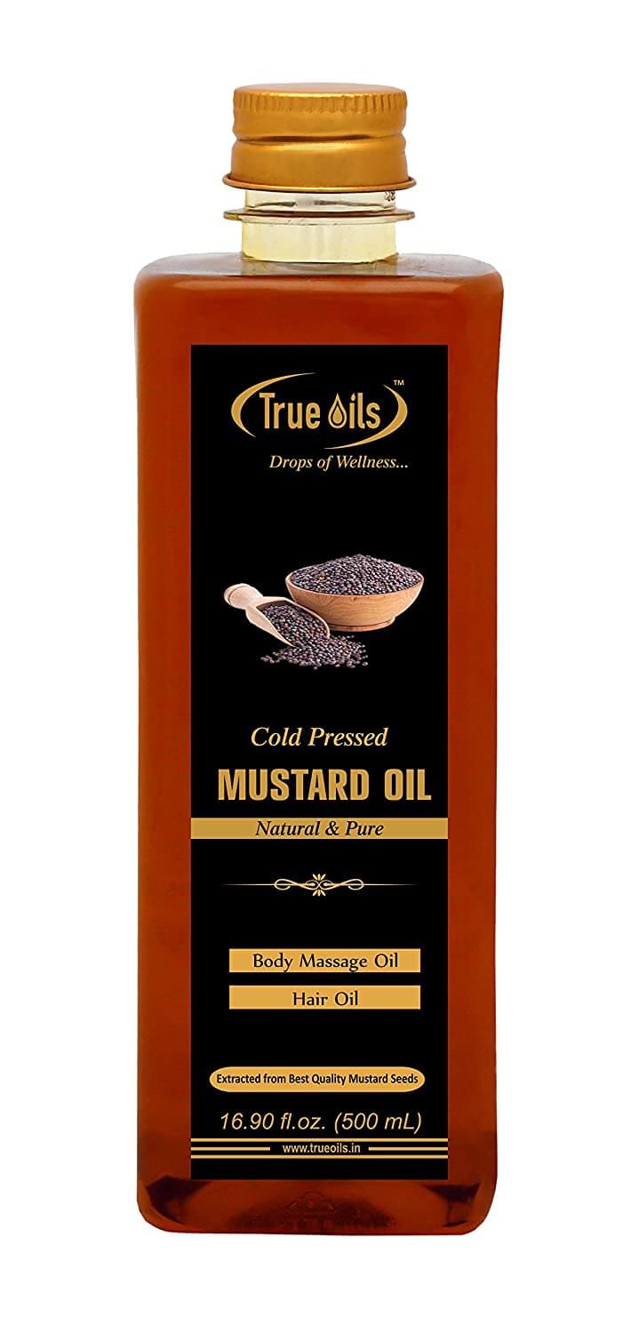 True oils cold pressed mustard oil