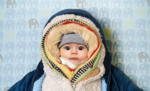 bundle up the baby