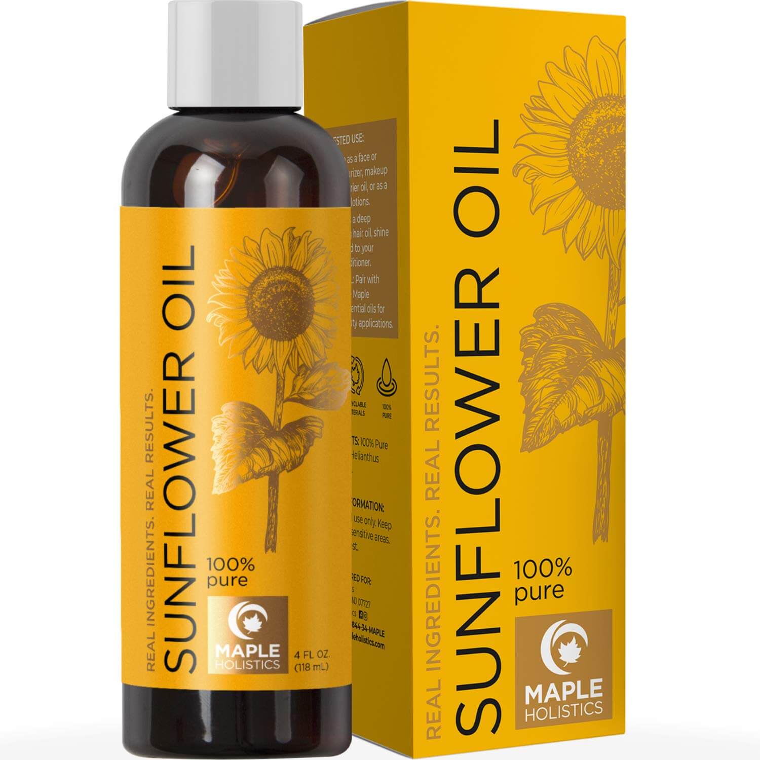 maple pure sunflower oil