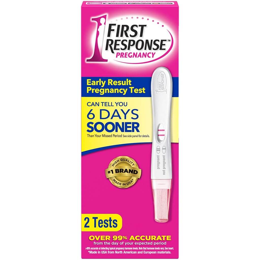 First response home pregnancy test kit