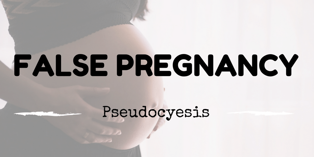 False Pregnancy: Also known as pseudocyesis or Phantom Pregnancy