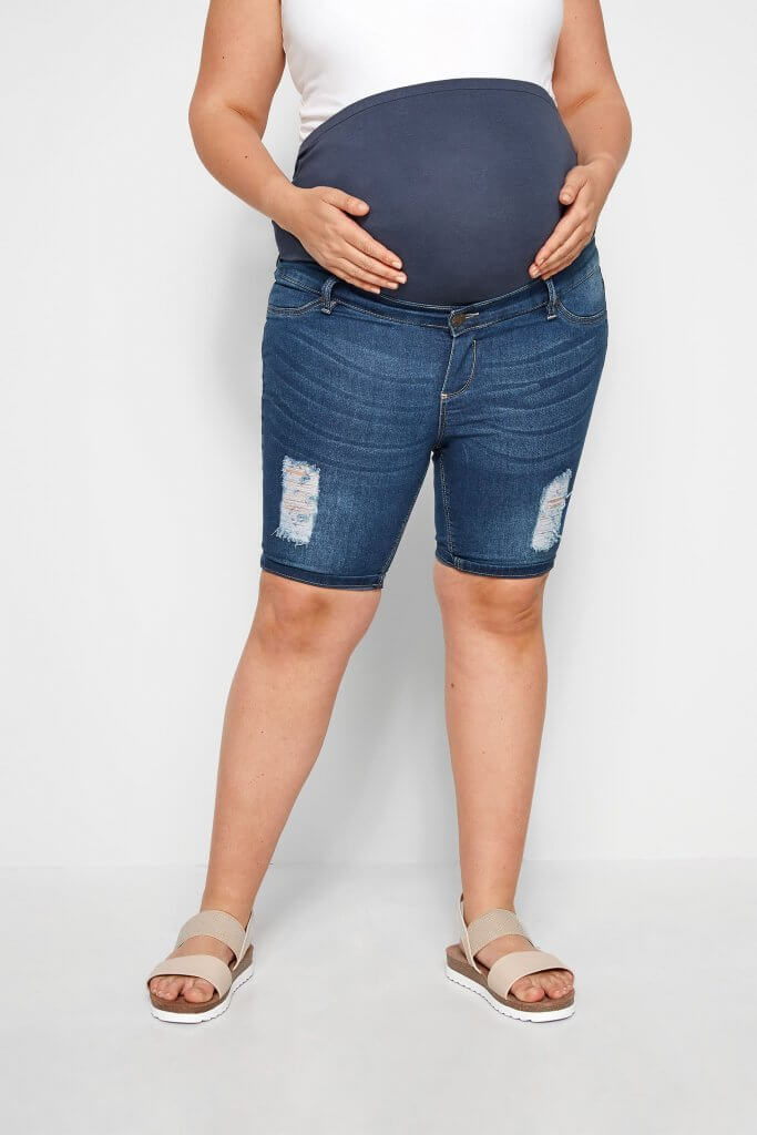 bump it up maternity pull on shorts
