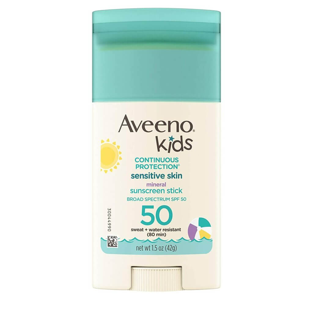 Aveeno best sunscreen stick for kids